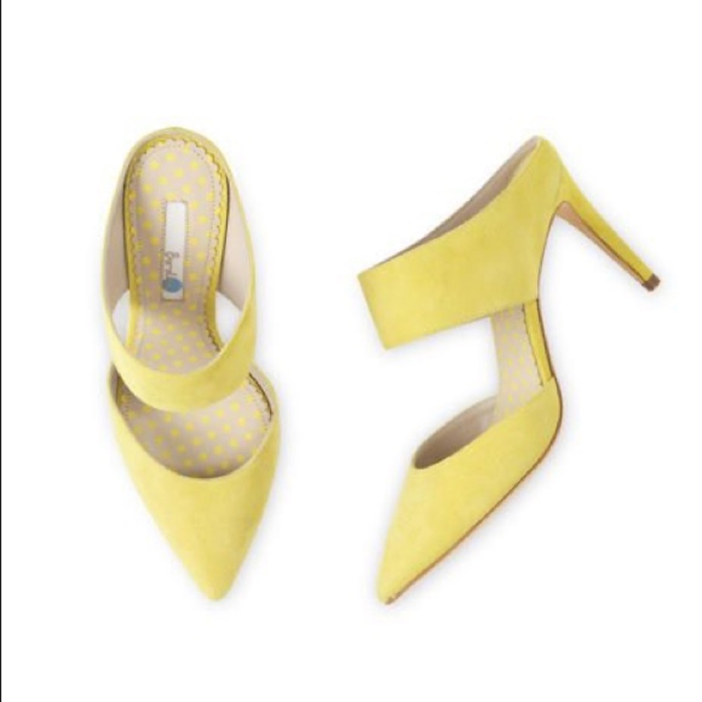 Please Offer!! Boden Thelma heels lime green